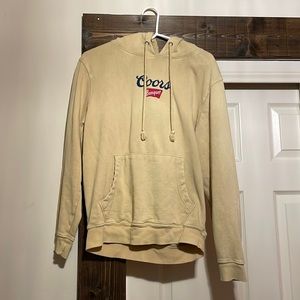Coors banquet j yellow vintage style jacket!